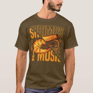 Camiseta Camarões e músicos