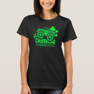 Camiseta Camarões esmagadores Monster Truck Boys Rua irland