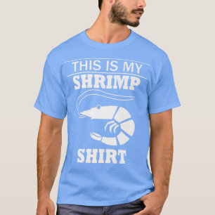 Camiseta Camarões Irônicos Dizendo Frutos Do Mar Comendo