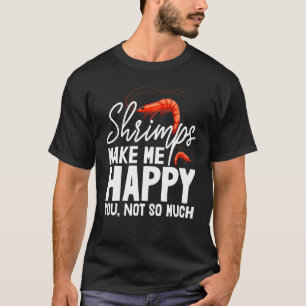 Camiseta Camarões Me Faz Feliz Não Tanta Mulher Rezando Foo