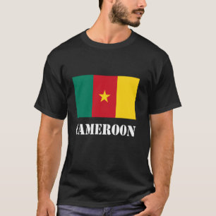 Camiseta Camarões Raízes Camaronesas Orgulho Camaronês Came