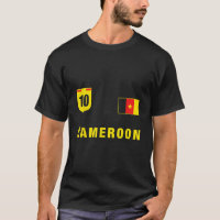 Camarões Soccer Team Jersey Blue Cameroon Roupa
