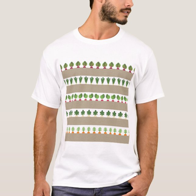 Camiseta Camas de jardim (Frente)