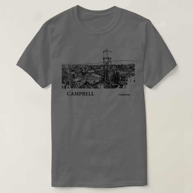 Camiseta Cambell California TShirt 3 (Frente do Design)