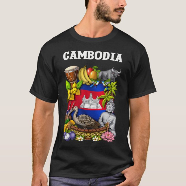 Camiseta Camboja (Frente)