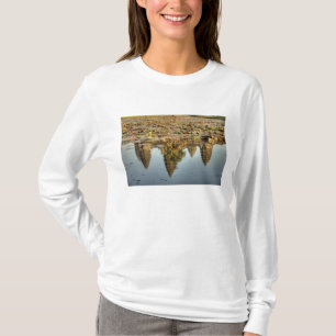Camiseta Camboja, Angkor Wat. Reflexo do templo