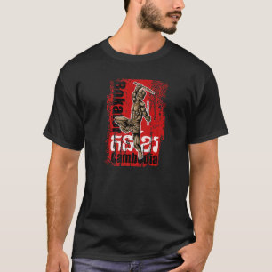 Camiseta Camboja: Orgulho do Khmer Flag Bokator Materi