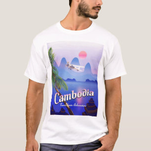 Camiseta Camboja 'Viaje para a Aventura'