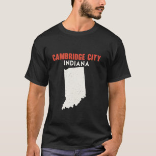 Camiseta Cambridge City Indiana USA State America Viagem em