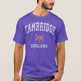 Camiseta Cambridge Inglaterra Design de esportes atléticos 