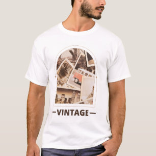 Camiseta Cambridge tem mangas curtas confortáveis e moderna