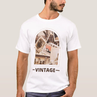 Camiseta Cambridge tem mangas curtas confortáveis e moderna