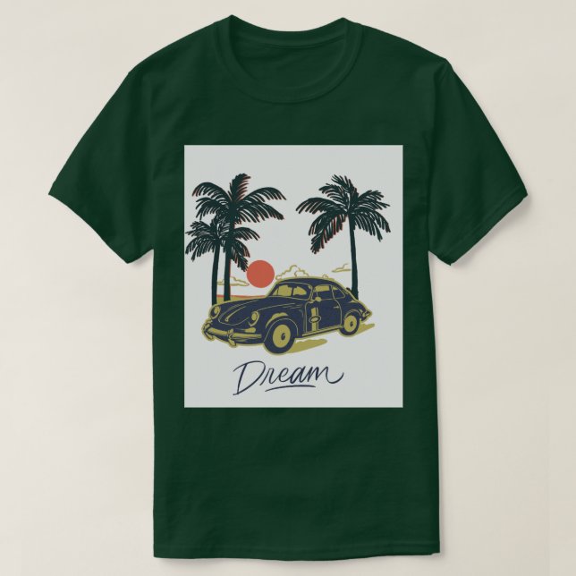 Camiseta Cambridge tem mangas curtas confortáveis e moderna (Frente do Design)