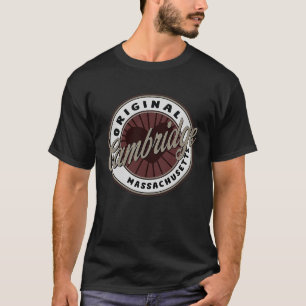 Camiseta Cambridge Viagem Souvenir Para Massachusetts