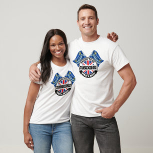 Camiseta Cambridgeshire Nascer e Bred