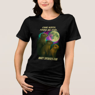 Camiseta Came North. Found My Tribe. Minot Spouses Club