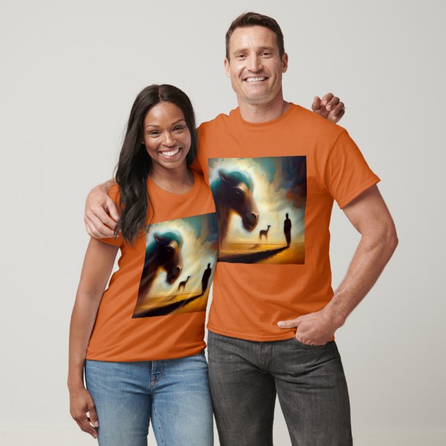 Camiseta Camel 1 de Animais Espirituosos (Unissex)
