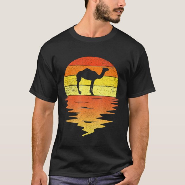 Camiseta Camel 70s sunset Camel (Frente)