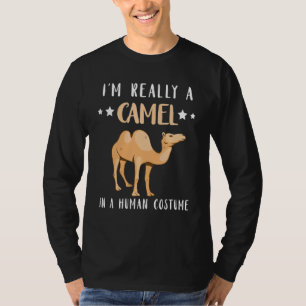 Camiseta Camel Arabian Camel Animal Costume Humano Camel