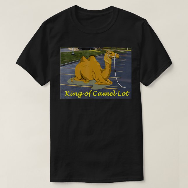 Camiseta Camel Camelot (Frente do Design)