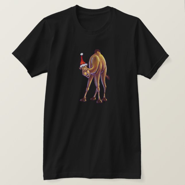 Camiseta Camel Christmas (Frente do Design)