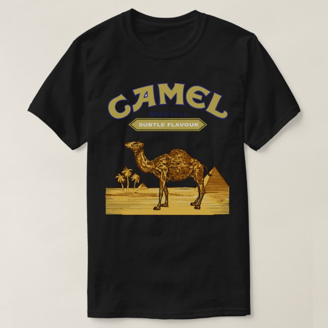 Camiseta Camel Cigarettes Essentials T Shirt (Frente do Design)