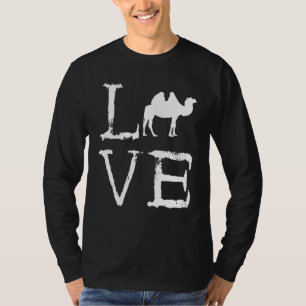 Camiseta Camel Creepy Love Camel Arabe Desert Animal Wor