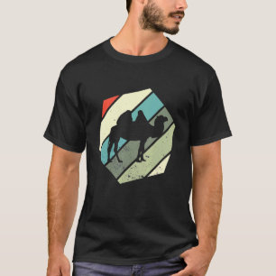 Camiseta Camel Desert Animal Hexa Retro Vintage Arabe Cam