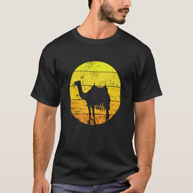 Camiseta Camel Desert Dromedário Humps Animal 1 (Frente)