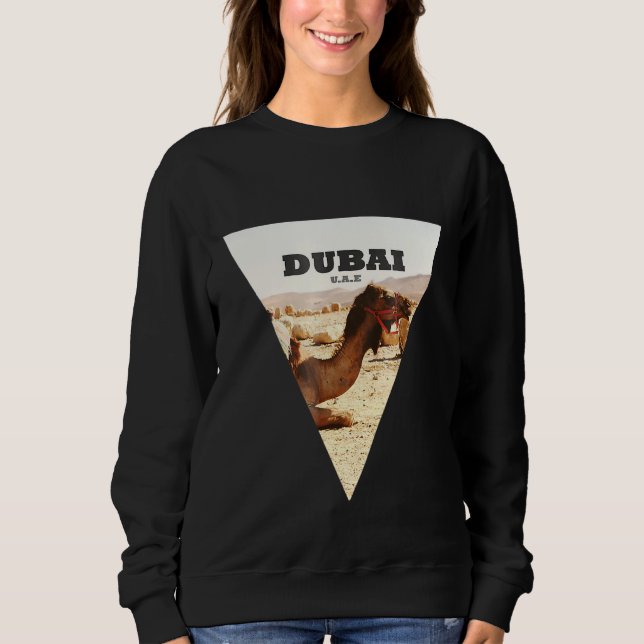 Camiseta Camel Dubai Uae Destino Árabe (Frente)