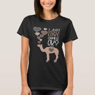 Camiseta Camel, Eu Adoro Camelos, Ok