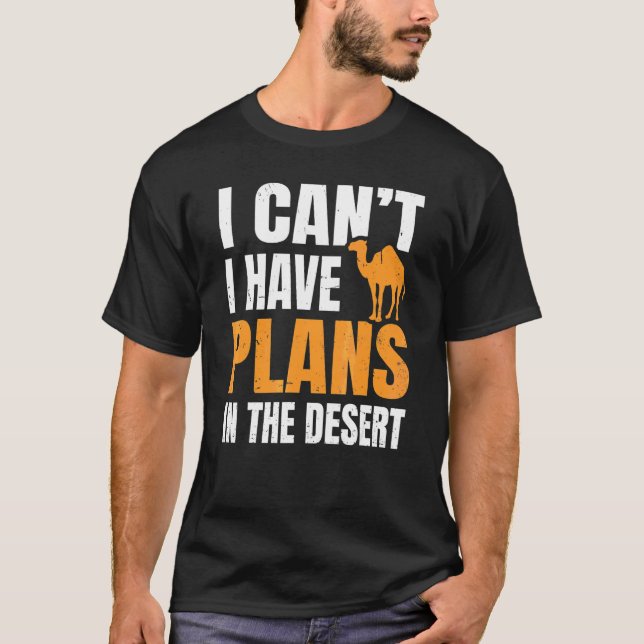 Camiseta Camel Fan Cote Para Um Dromedário (Frente)