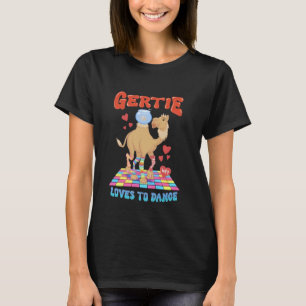 Camiseta Camel Gertie ama dançar