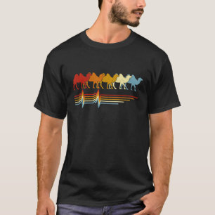 Camiseta Camel Heartbea Retro Vintage Animal