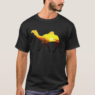 Camiseta Camel Indo Ao Sol Do Deserto