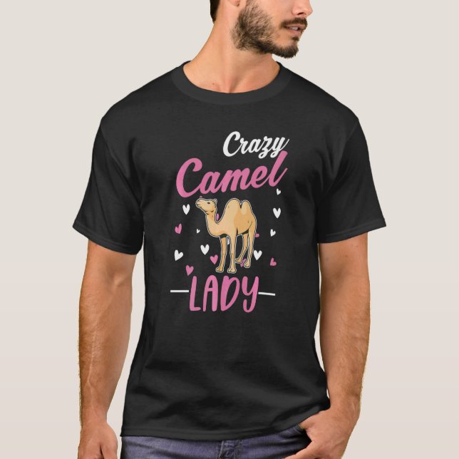 Camiseta Camel Lady Camel Girl (Frente)