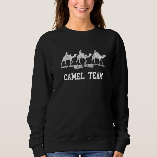 Camiseta Camel Team Caravan Camel Traveler Arabian Camel A (Frente)