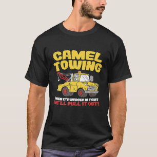Camiseta Camel Tears Crude Tow Trabalhadores na Recuperação