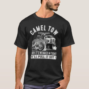 Camiseta Camel Tears Tow Caminhão Adulto Humor Camel Turing