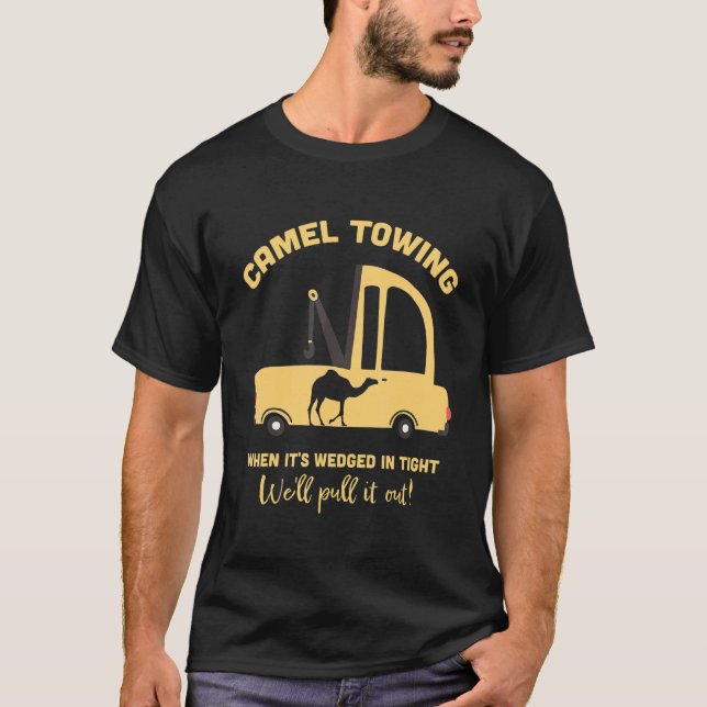 Camiseta Camel Tears Tow Truck Recovery Workers Adulta Hum (Frente)