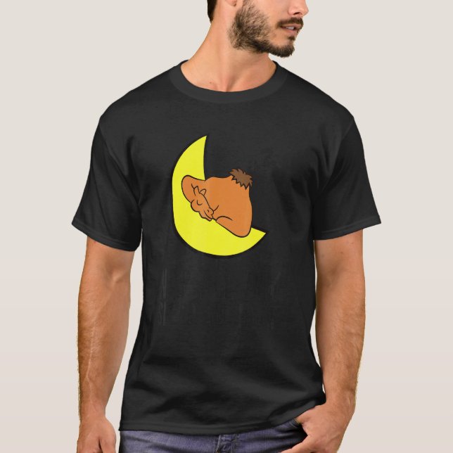 Camiseta Camel Tired Nap All Day Sleep All Night  Camel (Frente)