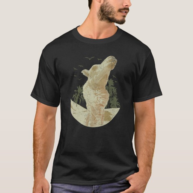 Camiseta Camel Train Caravan Arabian Camel Deserto Animal (Frente)