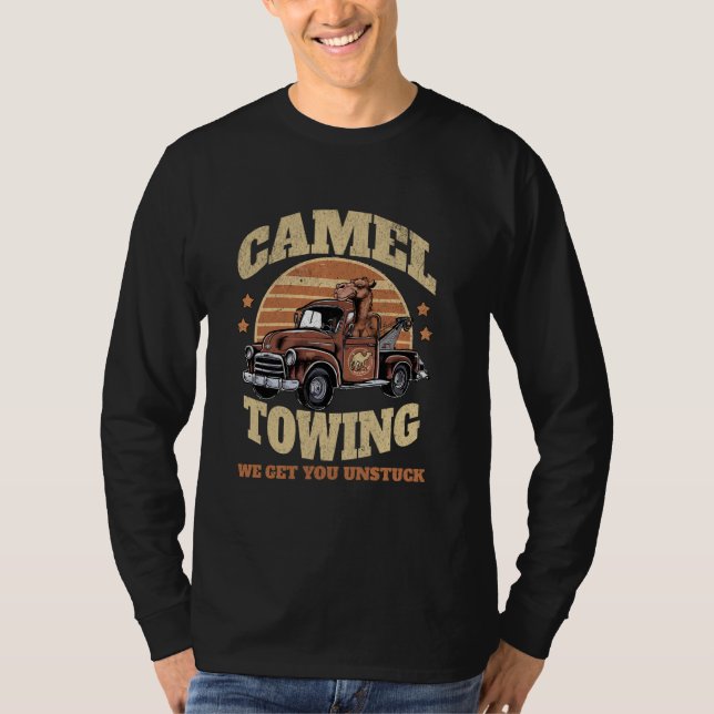 Camiseta Camel Trazendo Camelo Humor Adulto Inapropriado (Frente)