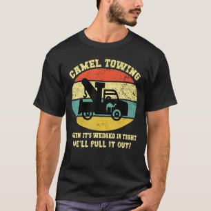 Camiseta Camel Trazendo Estilo Retro Distinto Humor Adulto 