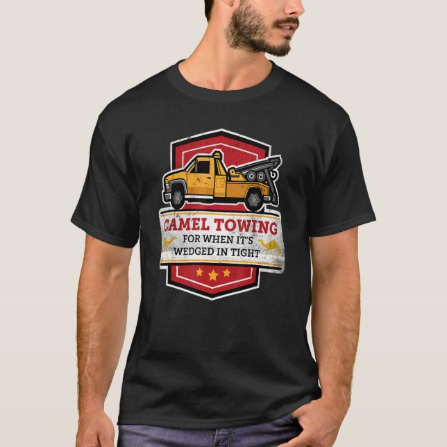 Camiseta Camel Turing para quando está preso em Piada apert (Frente)