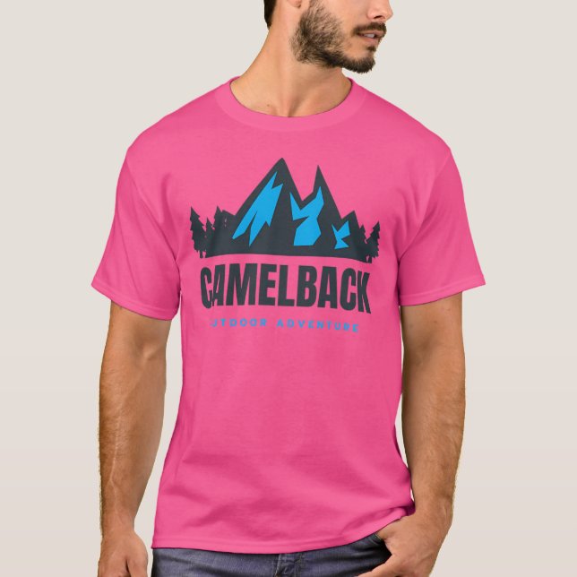 Camiseta Camelback Nos Montes Pocono De Tannersville Pennsy (Frente)