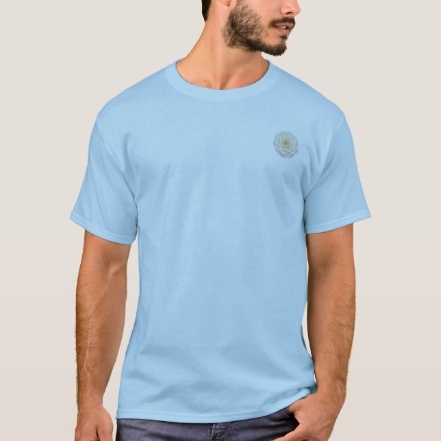 Camiseta Camélia Emblem | Fundamentos da Flora (Frente)