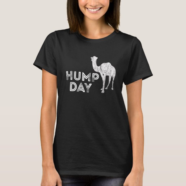 Camiseta Camelo árabe Camel Animal Hump Day (Frente)