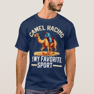 Camiseta Camelo de Corrida de Camelo de Hump em Corrida de
