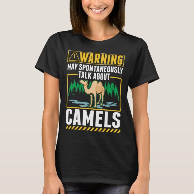 Camiseta Camelo Dromedário Egito Camelo  1 (Frente)